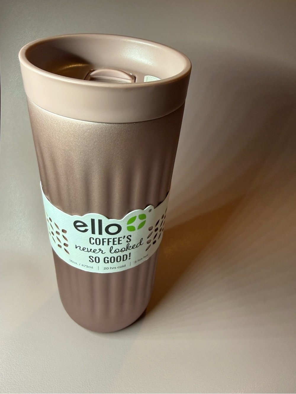 Ello 16 oz Leak-Proof Vacuum Insulated Coffee Travel Mug | New 💛